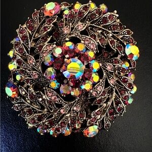 Vintage rare Elegant Multicolor Brooch
